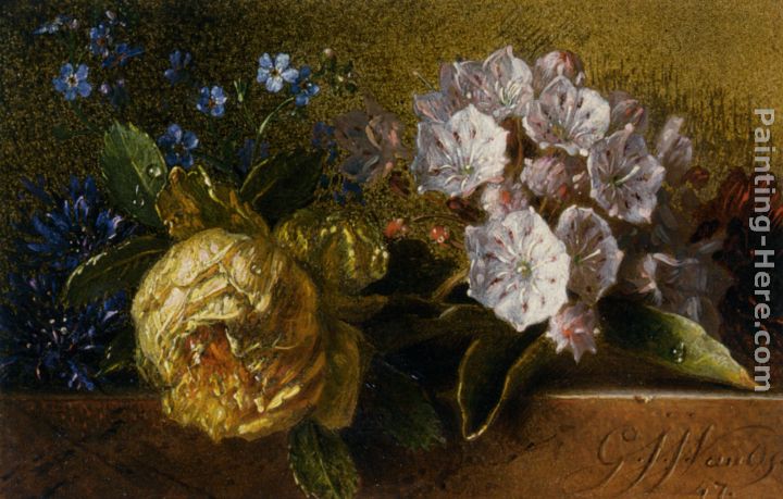 Flowers on a Ledge